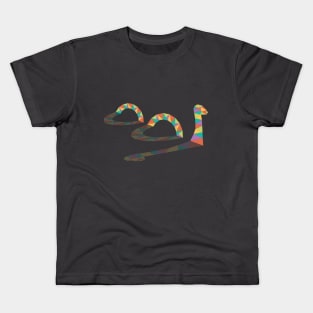 Origami Nessie Kids T-Shirt